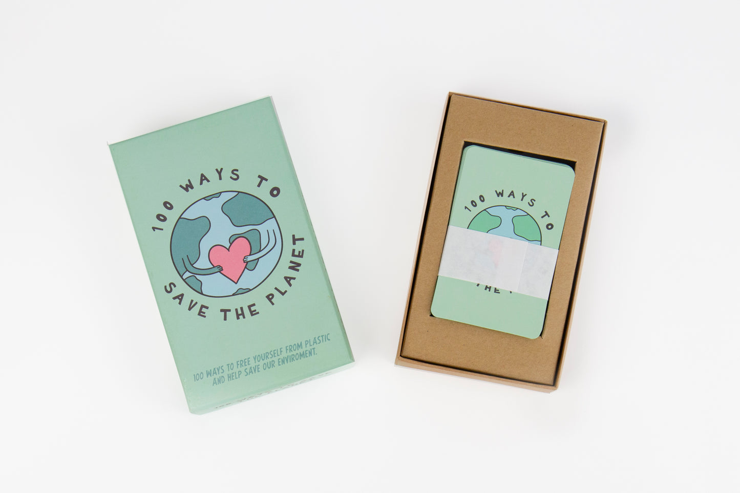 Cards "100 ways to save the Planet"